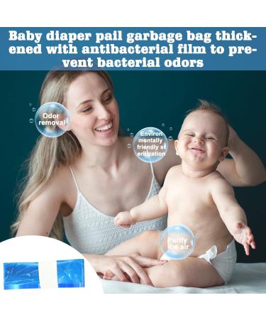 NizirioOo 10-Pack Diaper Pail Refill Film | Odor-Tight Cassettes for Tommee Tippee Sangenic Tec - Buy Online on GoSupps.com