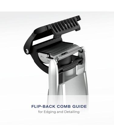 ConairMAN Beard Trimmer for Men - Cord/Cordless, Digital Length Control, Flex Head, Premium Etched Blades - Buy Online on GoSupps.com