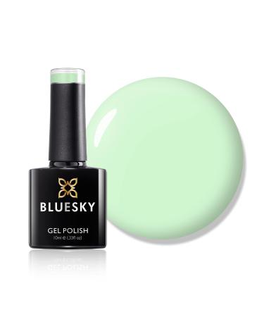 Bluesky Gel Nail Polish Mental Mint A047 Light Green Long Lasting Chip Resistant 10 ml (Requires Drying Under UV LED Lamp)