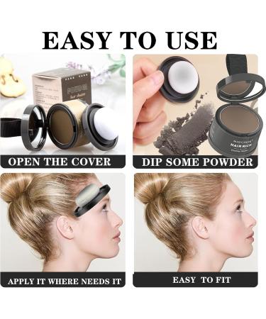  HISUNBEN HISUNBEN Instantly Hairline Powder - Professional Hair Shadow Powder - Windproof & Sweat Resistant - Root Touch Up Concealer - Buy Online on GoSupps.com