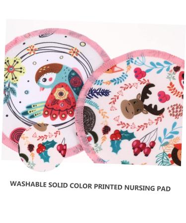 Vaguelly 18 Pcs Cotton Breastfeeding Pads - Washable Contoured Nursing Bra Pads for Maternity & Comfort - Buy Online on GoSupps.com