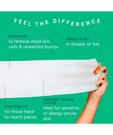 Buy Cleanlogic Stretch Cloth Washcloths - 3 Count | Soft & Durable | Ideal for Home & Travel - Buy Online on GoSupps.com
