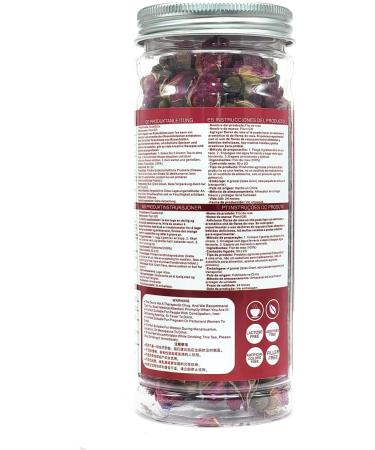 100% Rose Bud 50g/1.76oz frais feuilles en vrac sans OGM fleurs s ch es naturelles herbes savonneuses sirops boissons boulangerie beaut DIY sachets et pices fra ches - Buy Online on GoSupps.com