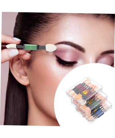 MAGICLULU 30pcs Double Ended Eye Shadow Stick Eyeshadow Sponge Foundation Applicator Concealer Brush Makeup - Buy Online on GoSupps.com