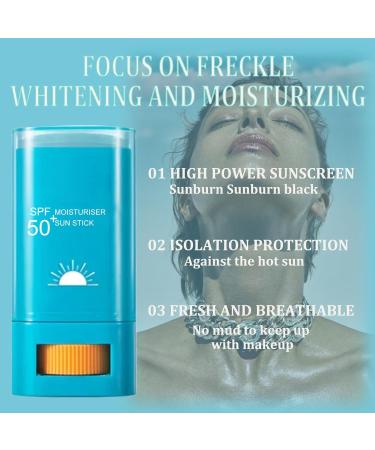 Sunscreen Stick Spf 50 Face Moisturiser - Ultraviolet Protection Centella Sunscreen Spf 50 Face - Moisturising Sun Cream Waterproof Sweatproof - Fresh Not Sticky Sunscreen Stick - Before Makeup - Buy Online on GoSupps.com