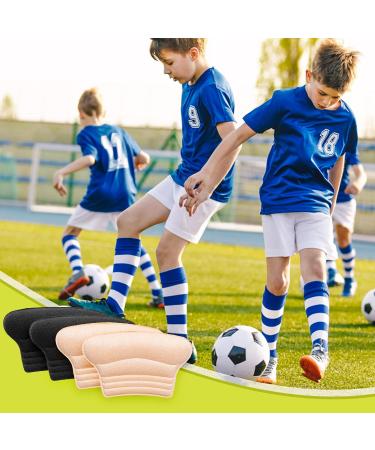 Kids Heel Grips 8 Pieces - Self-Adhesive Cushion Inserts for Too Large Shoes - Prevent Skin Rubbing and Blisters - Suitable for Toddlers, Girls, Boys, Women (2 Black+2 Skin Color) - Buy Online on GoSupps.com