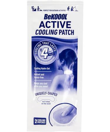 BeKoool Active Cooling Patch 4 Count - Cooling Relief for Strenuous Activities - Buy Online on GoSupps.com