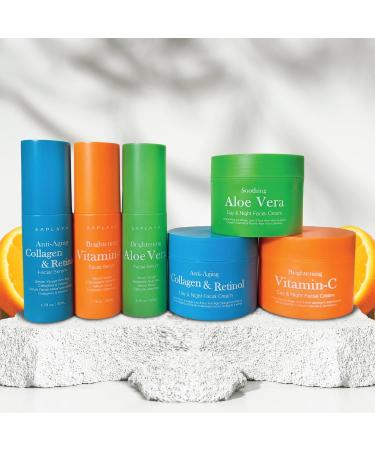 Buy Day & Night Facial Cream Serum - Moisturizing Hydrating Cream for Face Neck & Chest | Made in South Korea - Shop Internationally - Buy Online on GoSupps.com