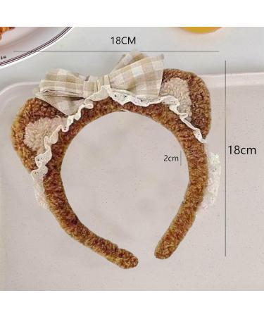Bear Ears - Bear Ears Headband Brown Bear Ears Brown Ears Headband Bear Accessories Kids Bear Ears Headband Baby bear Ears Headband Adult Brown Bear Animal Ears Headband Kids Kids Ear Headband - Buy Online on GoSupps.com