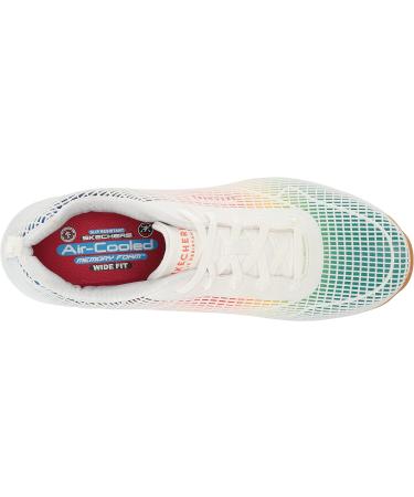 Skechers Women's Uno Sr Joylie 108087w Food Service Shoe 8.5 Wide - White Multi - Buy Online on GoSupps.com