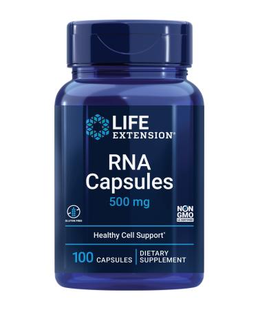 Life Extension RNA Capsules 500 mg 100 Capsules