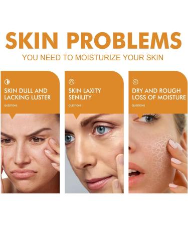 FLLUOUZH 3 Pieces Golden Collagen AntiWrinkle Cream 50g Korean Collagen Facial Moisturizer Long Lasting Deep Moisturizing Firming Cream AntiAging & Skin Tightening Cream - Buy Online on GoSupps.com