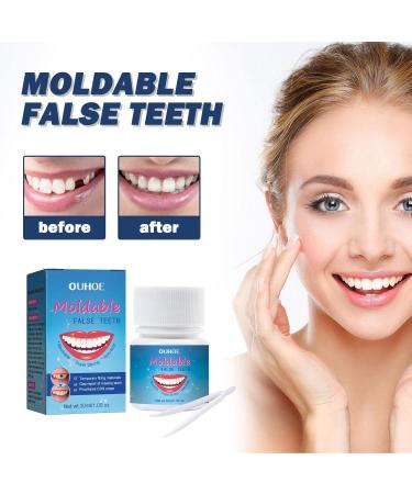 Rianpesn Tooth Repair Set for Missing & Broken Teeth | Temporary Dental Repair Kit for Gaps & Prosthetic Care - Buy Online on GoSupps.com