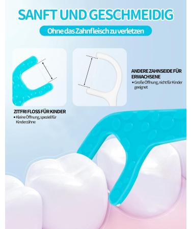 Buy Dnours Zitfri 160 Dental Floss Sticks for Kids - Fun Giraffe Design Slip-Resistant & Child-Friendly | Ideal for International Shipping - Buy Online on GoSupps.com