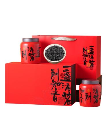 HQZM Classic Chinese Tea Gift 250g Lapsang Souchong Tea Zhengshan Xiaozhong Chinese Famous Black Tea