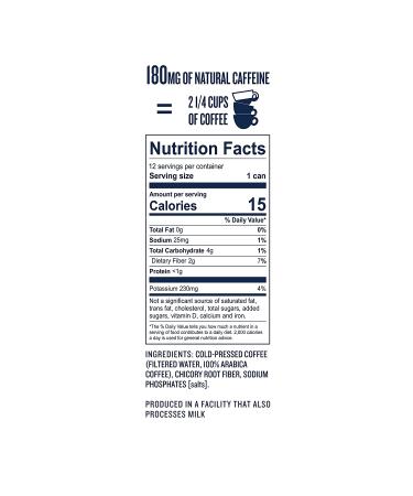 La Colombe Brazilian Cold Brew - 9 Fl. Oz. 4 Pack | Cold Pressed Espresso Coffee | 15 Calories | 100% Arabica | Double-Filtered | Bold & Rich | 120mg Natural Caffeine | Single-Origin | 4 Pack - Buy Online on GoSupps.com