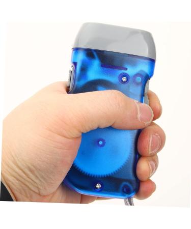 BESPORTBLE 3pcs Small Crank Flashlights Set - Hand Press Torch Lights for Emergencies and Camping | LED Powerful Light, Squeeze Power, Spring Bar Plastic - Buy Online on GoSupps.com