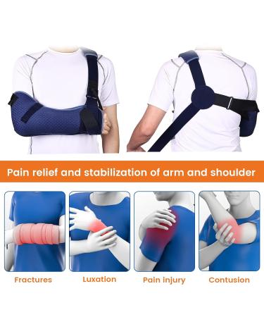 Willcom Arm Loop Shoulder Support - Breathable Medical Arm Loop for Men & Women | Injury Recovery for Elbow Wrist & Broken Arm (Right M) - Buy Online on GoSupps.com