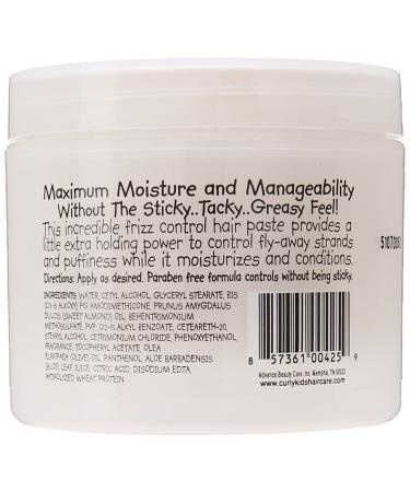 CurlyKids Frizz Control Paste - 6 Ounce | Smooth & Define Curly Hair - Buy Online on GoSupps.com