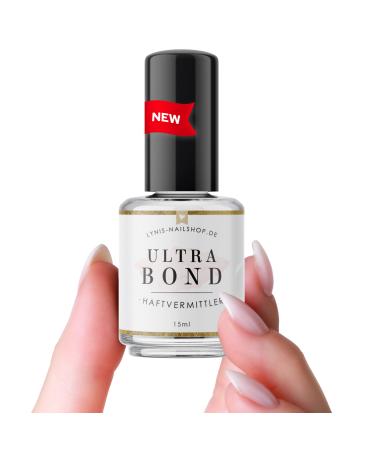 Ultra Bond for Gel Nails and Acrylic Nails as a Bonding Agent Against Lifts with Reinforced Adhesion by Creating the Sweat Layer 15 ml Lynis-Nailshop.de