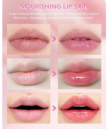 Lestpola Moisturizing Lip Comfort Gloss Lip Oil 2 pieces tinted lip oil lip gloss longlasting moisturizing lip care plumper nonsticky glossy lip tint flesh for women 01+02 - Buy Online on GoSupps.com