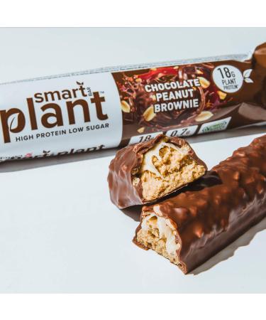 PHD Smart Plant Protein Bar - Vegan Low Sugar High Protein - Peanut Blondie 12 Pack (12 x 64g) - Buy Online on GoSupps.com
