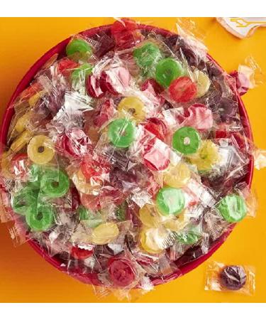 LifeSavers Hard Candy 5 Flavor Fruit Assortment 2lbs - Individually Wrapped Bulk Pack | Cherry, Raspberry, Watermelon, Orange & Pineapple Mix - Buy Online on GoSupps.com