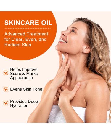 Body Care Oil Anti-Stretch Mark Oil Prevents Stretch Marks Strengthens Skin Firmness and Elasticity For Fair Even and Radiant Skin 60ml - Buy Online on GoSupps.com