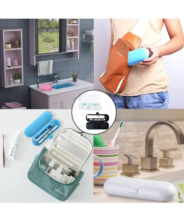 Buy LWSRP Electric Toothbrush Travel Case | Portable 2-Piece Set for Business & Work Travel | Durable & Convenient Oral Care Solution - Buy Online on GoSupps.com