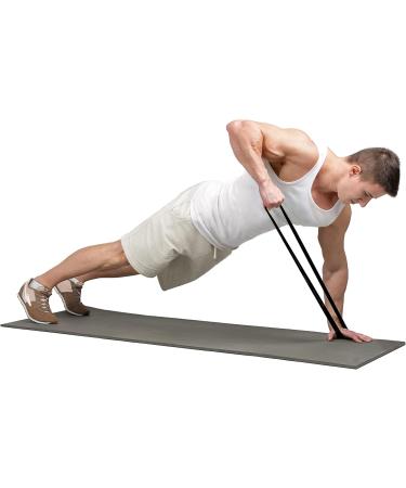 Panathletic Fitness Straps Set - 5 Resistance Bands (Black Red Yellow Blue Green) with Exercise Guide & eBook (German) - International Shipping Available - Buy Online on GoSupps.com