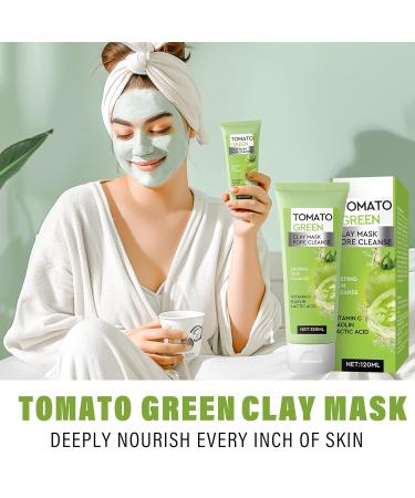 Weeping Willow Oil Co Clay Mask - Tomato Deep Pore Cleaner Moisturizing & Exfoliating Facial Mask for Women - 4.2 Fl Oz - Buy Online on GoSupps.com