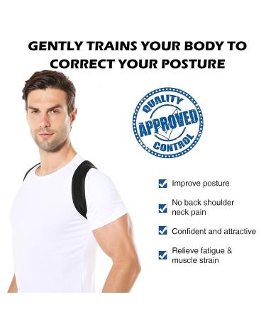 JUUPLE Posture Corrector for Women and Men - Adjustable Back Brace for Pain Relief and Posture Support - Buy Online on GoSupps.com
