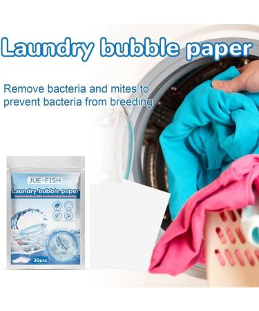 Detergent Sheets | Natural Fresh Scent Washer Sheet - Trave Size Liquidless Laundry Strips Detergent Zero Waste Sheets Plastics Laundry - Buy Online on GoSupps.com