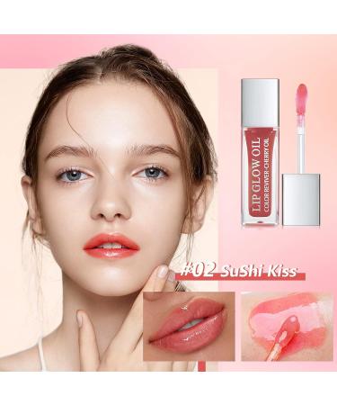 Marine Forest Hydrating Lip Glow Oil - Plumping & Moisturizing Lip Gloss for Dry Lips (02) - Buy Online on GoSupps.com