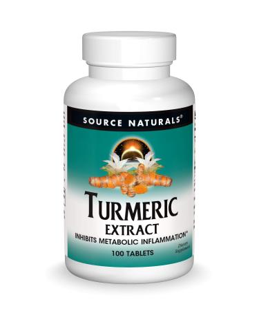 Source Naturals Turmeric Extract 100 Tablets