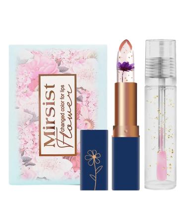 Aokley Color Changing Temperature Long Lasting Nourishing Lip Balm Set for Party, Appointment