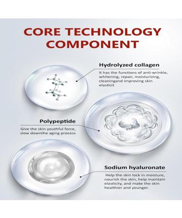 Skynpure Pure Collagen Films - Premium Melting Face Masks & Protein Essence for Youthful Skin - Buy Online on GoSupps.com