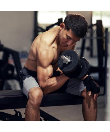 QUARKZMAN Dumbbell Lock Screw Clamps - 28mm Non-Slip Locking Clamps for Weights | Set of 4 - Perfect for Secure Workouts - Buy Online on GoSupps.com