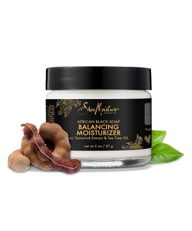 SheaMoisture African Black Soap Face Moisturizer - 2 Pack - Acne & Blemish Control with Tamarind Extract & Tea Tree Oil - Buy Online on GoSupps.com