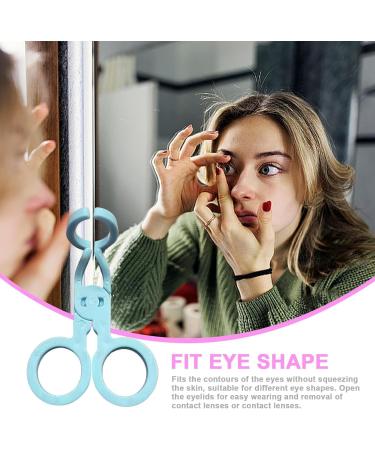 Contact Remover Tool Contact Applicator and Remover - Contact Lens Eyelid WearingTool Stretcher Hassle- Insertion Tool-Leak Proof Tool&Contact Lens Remover Tool for Lenses Rowces Blue - Buy Online on GoSupps.com