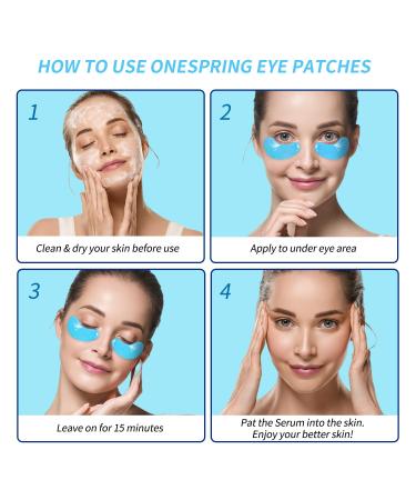 Under Eye Patches for Puffy Eyes - 24 Pairs Retinol Collagen Gel Pads Anti-Aging Eye Masks for Wrinkle Reduction & Moisturizing - Fast International Shipping - Buy Online on GoSupps.com