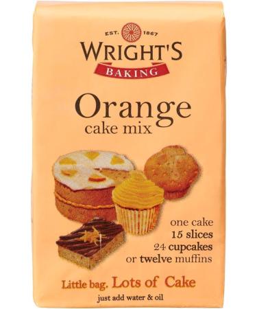 Wright's | Baking Ginger Cake Mix 500G And Orange Cake Mix 500G | can be used to bake light & moist cakes slices muffins or cupcakes - Buy Online on GoSupps.com