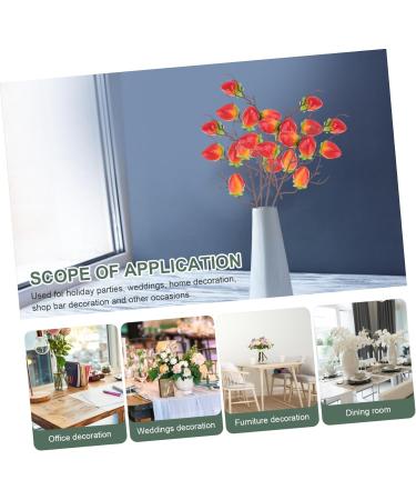 ABOOFAN 2pcs Strawberry Cuttings Bed Room Decor Decoration for Bedroom Artificial Fruit Decoration Holiday Function Decoration Home Decor Plant Decor Simulation Strawberry Picks Household - Buy Online on GoSupps.com