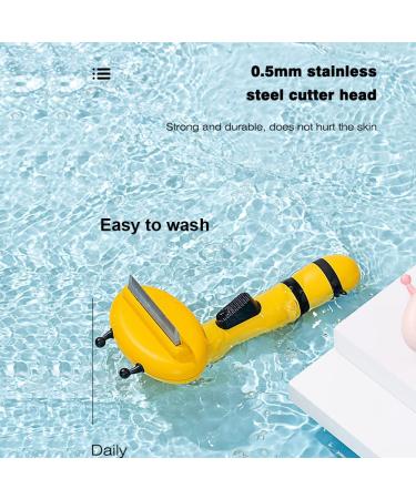 Annalovic Pet Grooming Brush - Deshedding Tool for Cats and Dogs - Medium Yellow - Buy Online on GoSupps.com