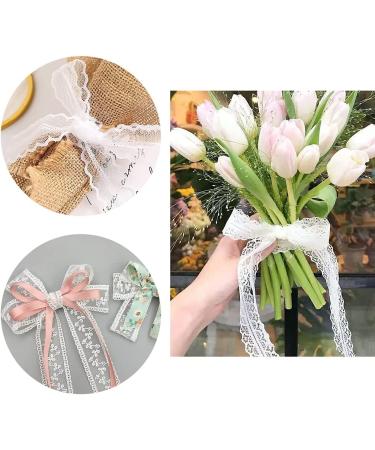 30 Yards White Lace Ribbon - Wedding Decoration, Gift Wrapping, Dress Sewing - Style 1 - Buy Online on GoSupps.com