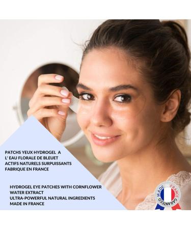 Littorelle Hydrogel Eye Pads - Moisturizing & Brightening 5-Pack with Cornflower Water - Reduces Dark Circles & Swelling | International Shipping - Buy Online on GoSupps.com