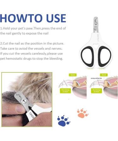 SEGMINISMART OneCut Pet Nail Clippers - Updated Version for Cats & Kittens | Best International Shipping - Buy Online on GoSupps.com