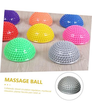 Durian Ball Portable Foot Massager - Office & Home Relaxation Tool for Muscle Relief | 16x16x8cm Gray - Buy Online on GoSupps.com