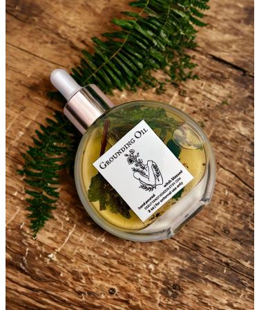 Grounding Oil | Rooting Essential Oils | Root Chakra Ritual Anointing Oil | Earth Connection Spell | Witchcraft Tools