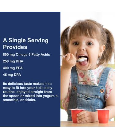 Carlson Kid's The Very Finest Fish Oil 800 mg Omega-3s Just Peachie Flavor 200 mL Liquid Norwegian Fish Oil Wild-Caught & Sustainably Sourced - Buy Online on GoSupps.com